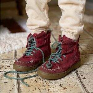 Livie & Luca Red Toddler High Tops